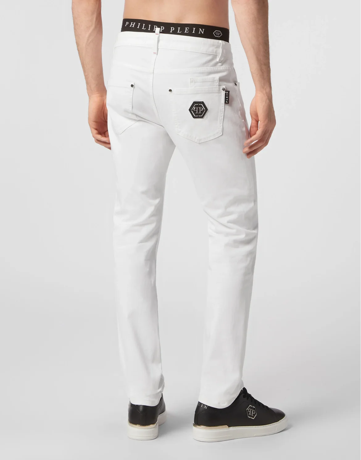 Denim Trousers Super Straight Cut Fit, цвет: Белый