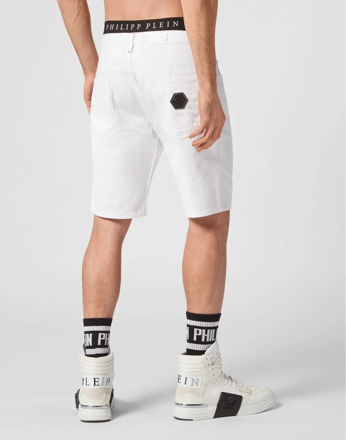 Denim Shorts Mikonos fit, цвет: Белый
