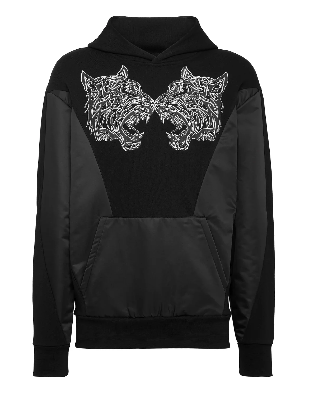 Hoodie Sweatshirt Tiger, цвет: Черный