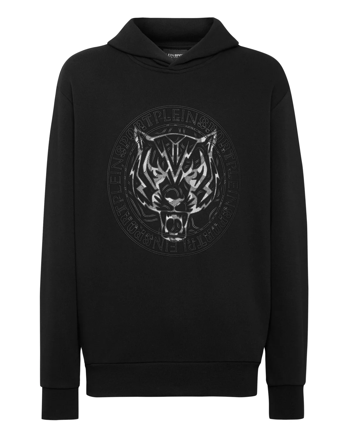Hoodie Sweatshirt Tiger, цвет: Черный