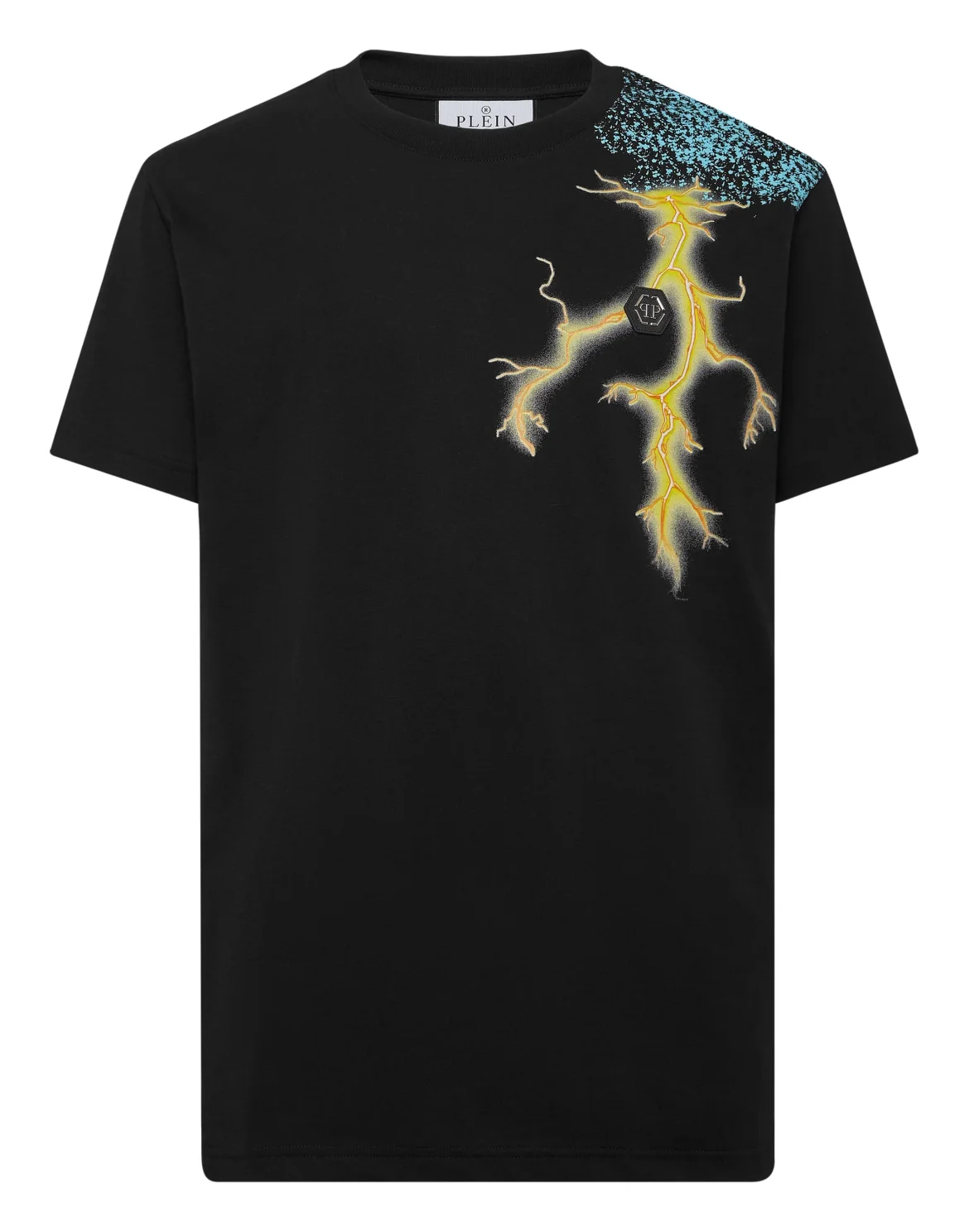 T-shirt Round Neck SS Gothic Plein, цвет: Черный