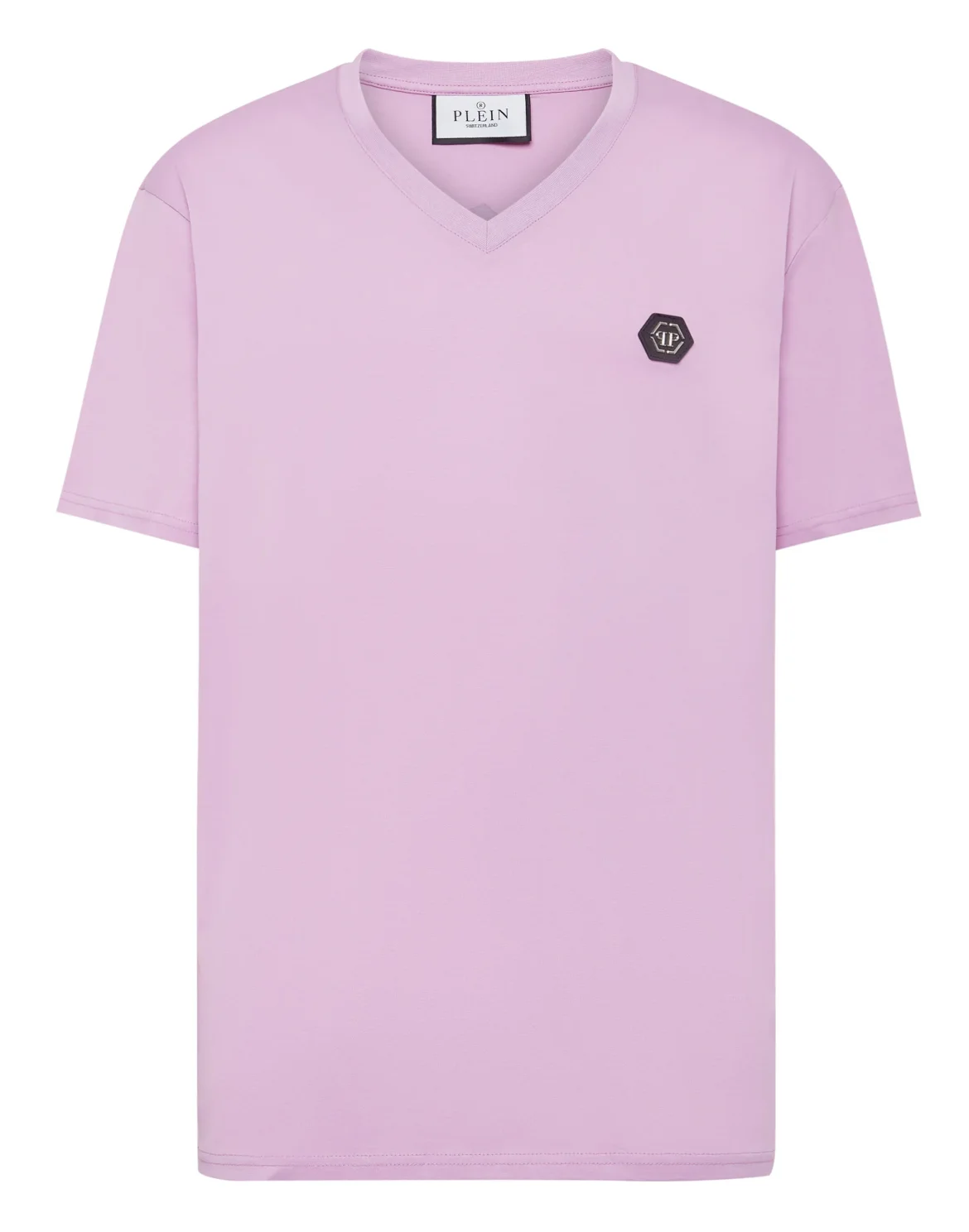 T-shirt V-Neck SS Gothic Plein, цвет: Розовый