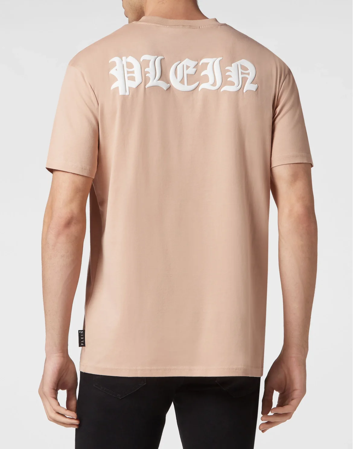 T-shirt Round Neck SS Gothic Plein, цвет: Бежевый