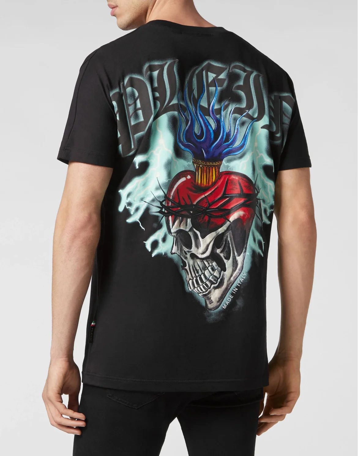 T-shirt Round Neck SS Love Tattoo, цвет: Черный