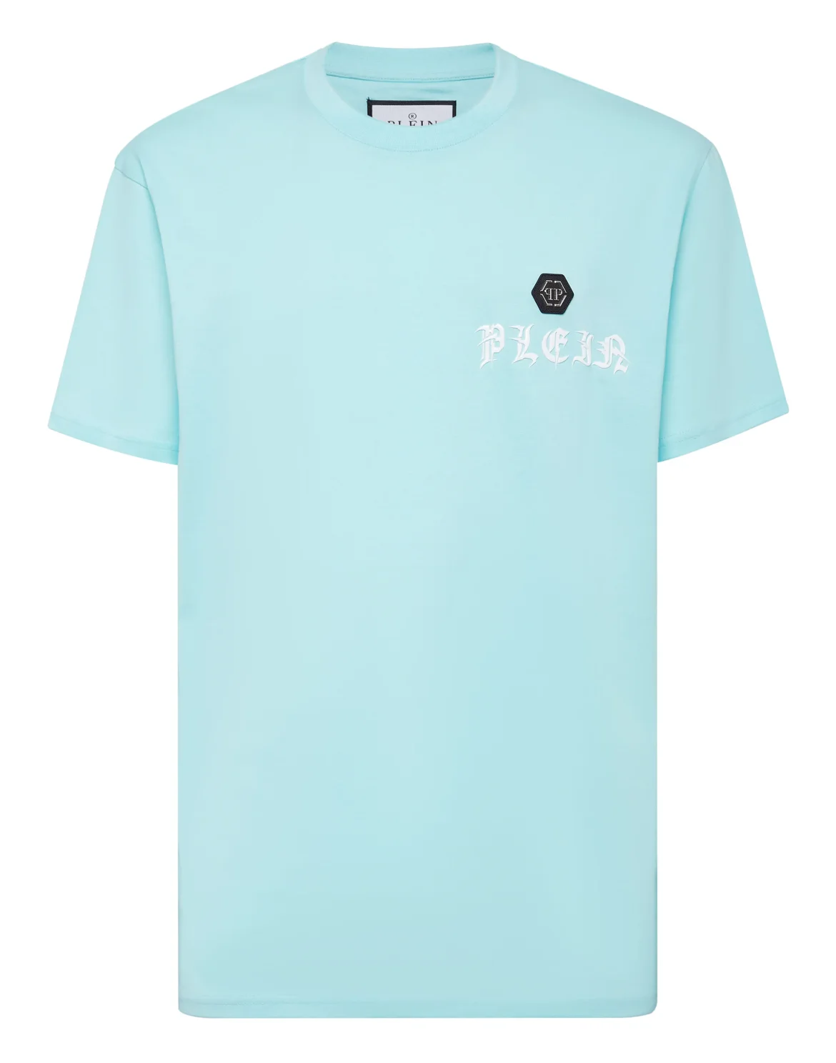 T-shirt Round Neck SS Gothic Plein, цвет: Голубой