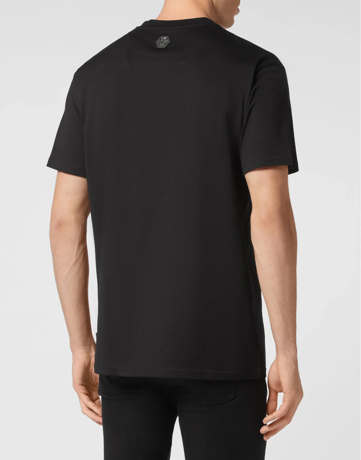 T-shirt Round Neck SS Gothic Banner, цвет: Черный