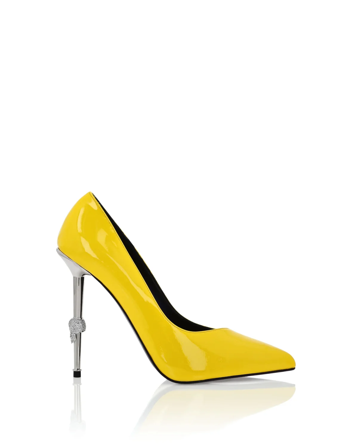 Patent Leather Decollete Hi-Heels, цвет: Желтый