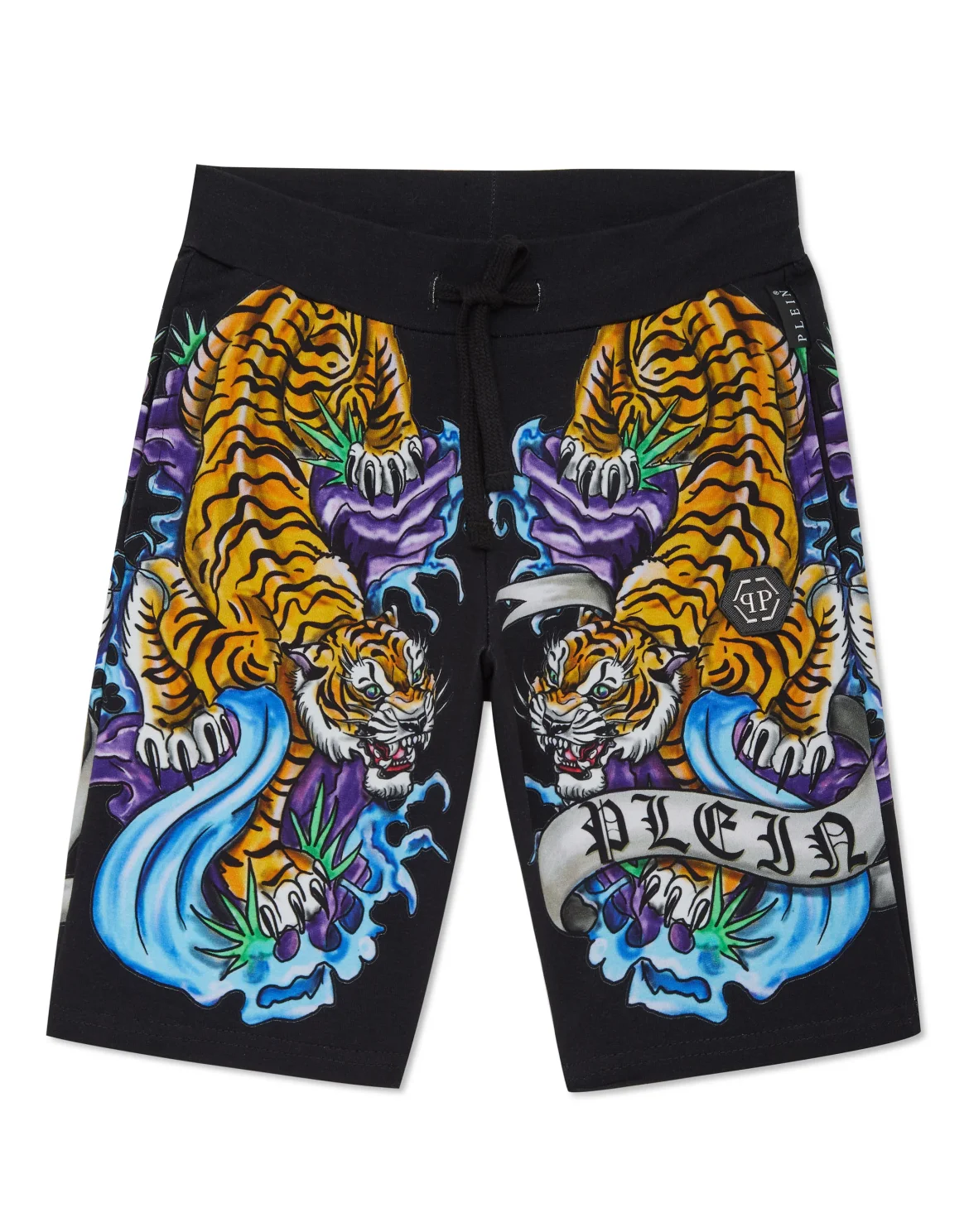 Jogging Shorts Tattoo, цвет: Черный