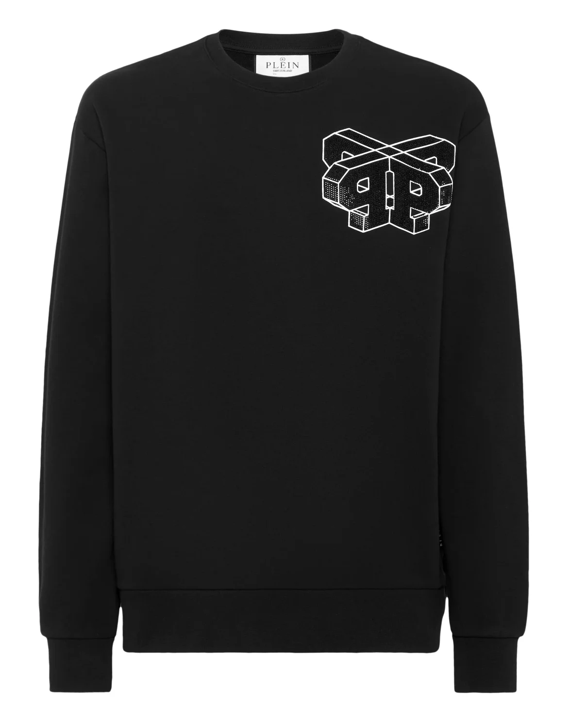 T-shirt Round Neck SS Wire Frame, цвет: Черный