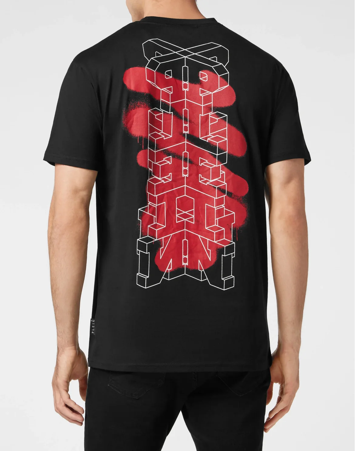 T-shirt Round Neck SS Wire Frame, цвет: Черный