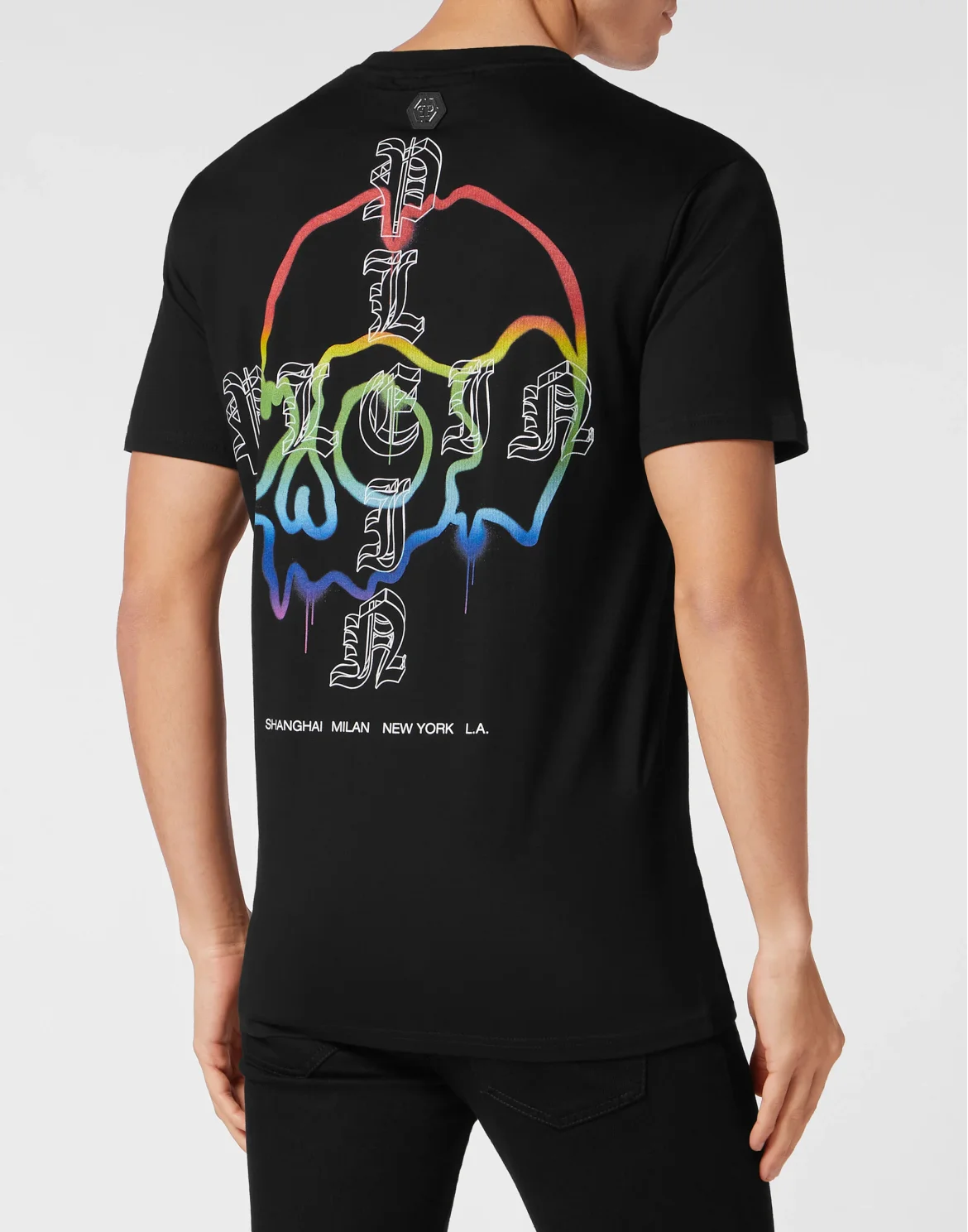 T-shirt Round Neck SS Wire Frame, цвет: Черный
