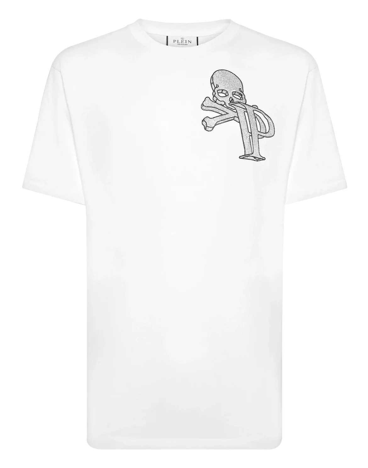 T-shirt Round Neck SS Wire Frame, цвет: Белый