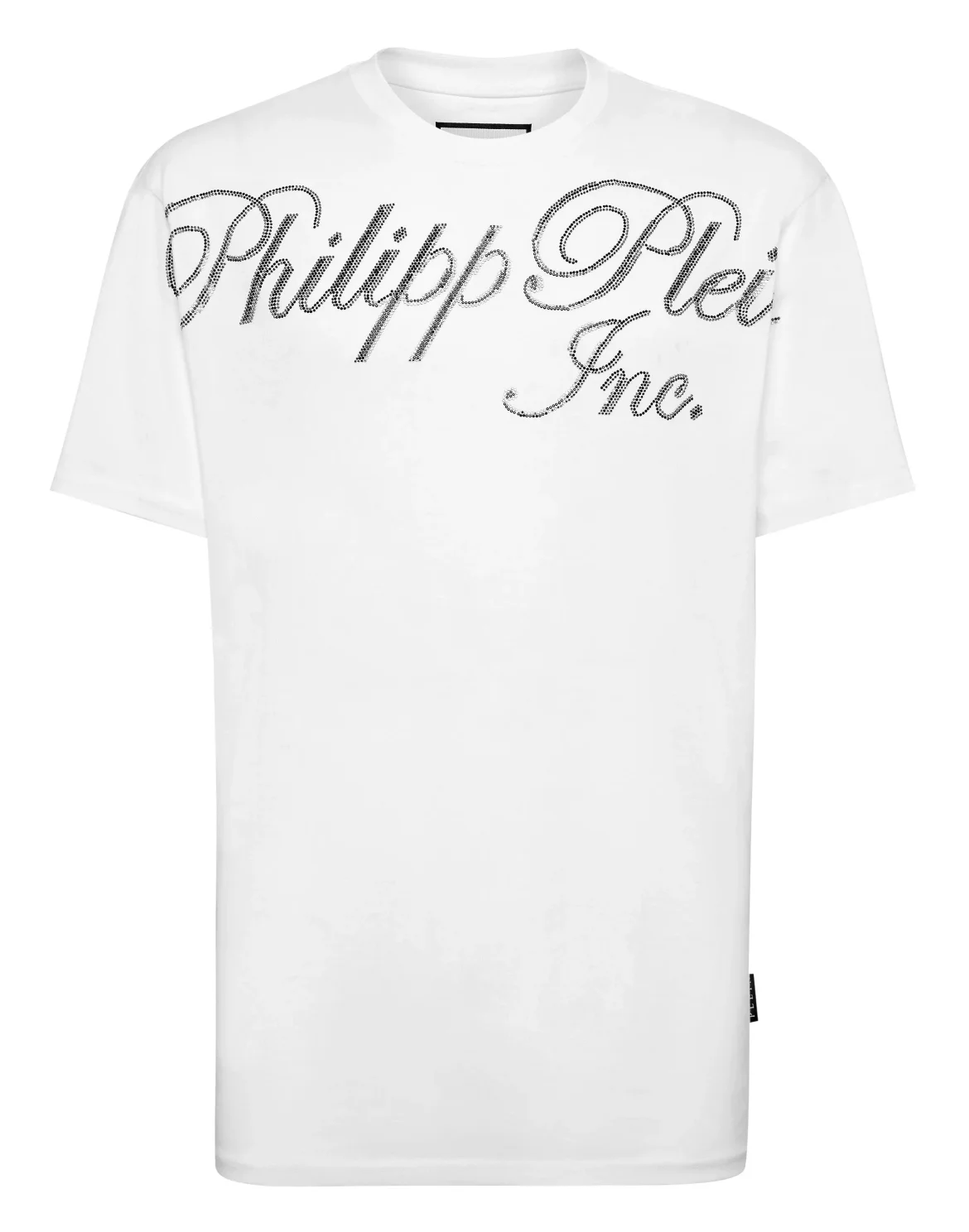 T-shirt Round  Neck SS with crystals Philipp Plein TM, цвет: Белый