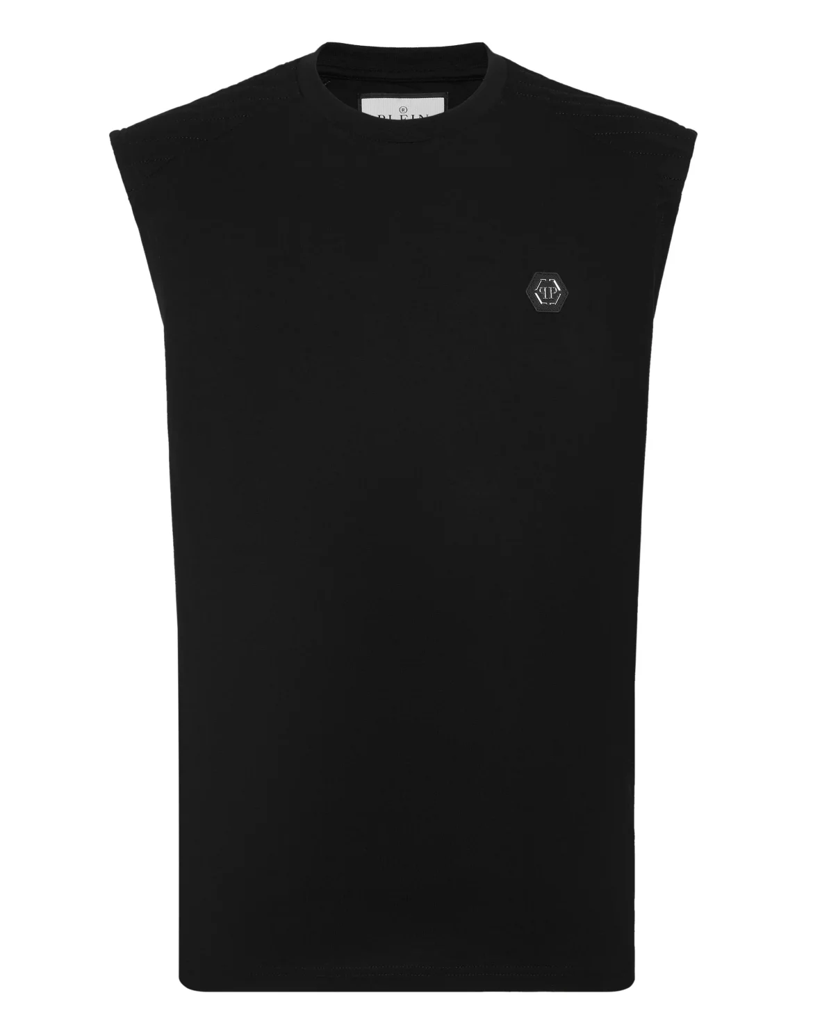 Sleeveless top Cuts, цвет: Черный