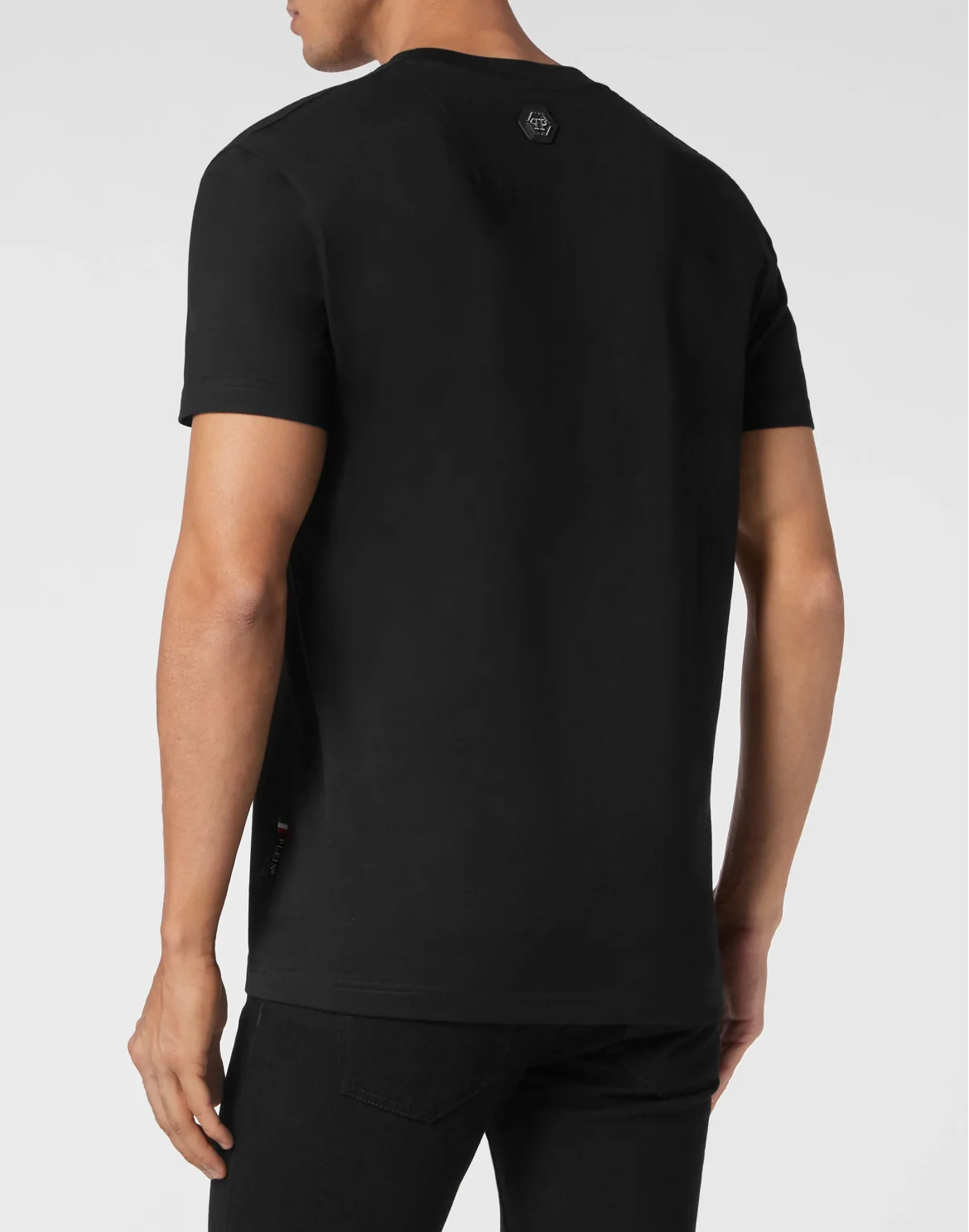 T-shirt Round Neck SS Dripping Skull, цвет: Черный