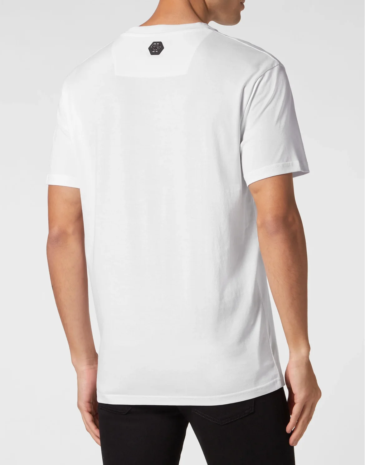 T-shirt Round Neck SS Skeleton, цвет: Белый