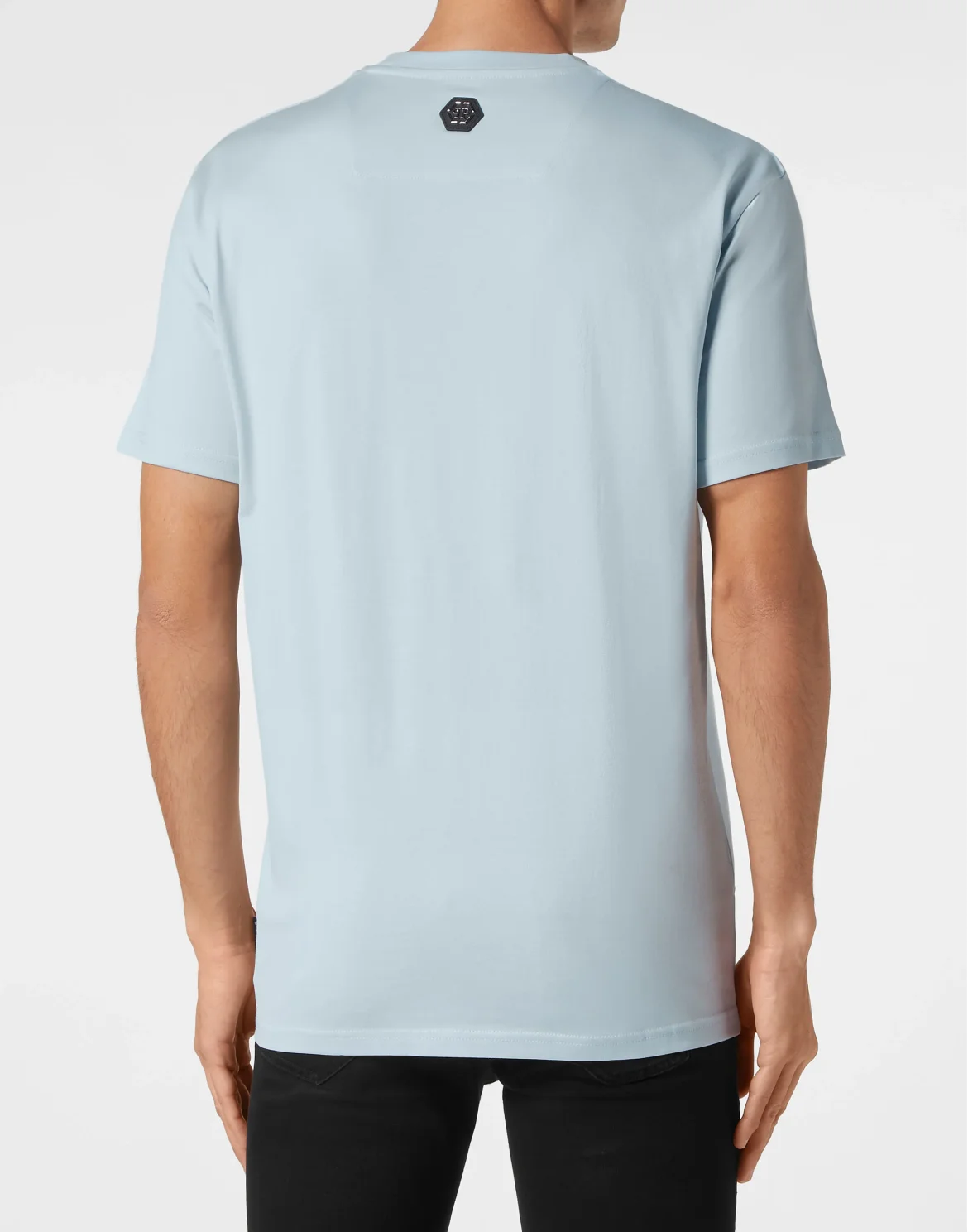 T-shirt Round Neck SS Skeleton, цвет: Голубой
