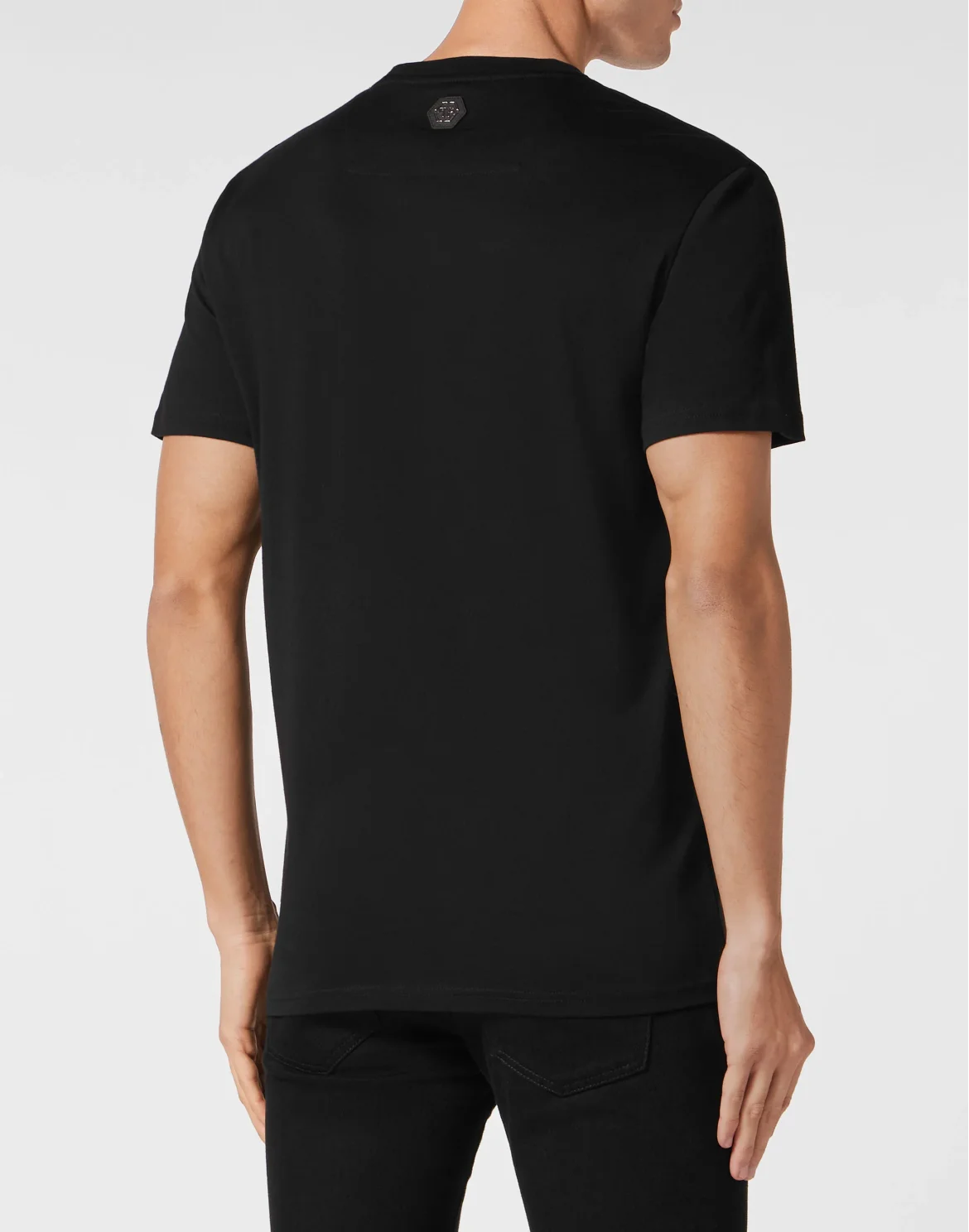 T-shirt Round Neck SS Skeleton, цвет: Черный