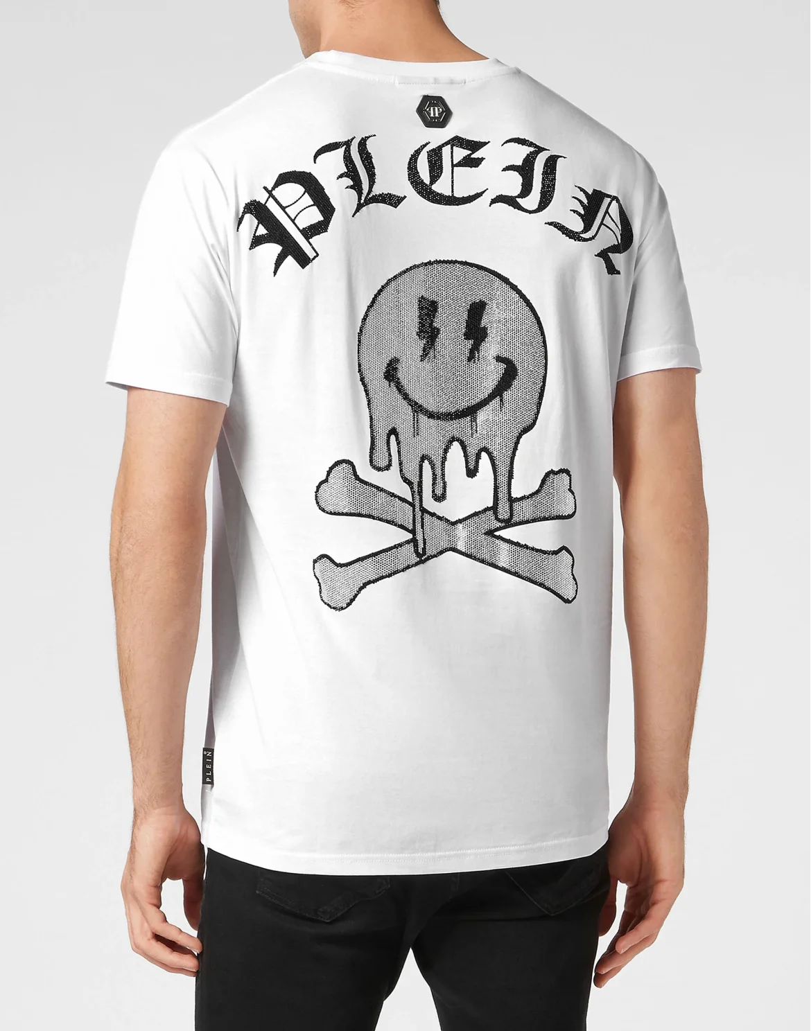 T-shirt Round Neck SS Skeleton, цвет: Белый