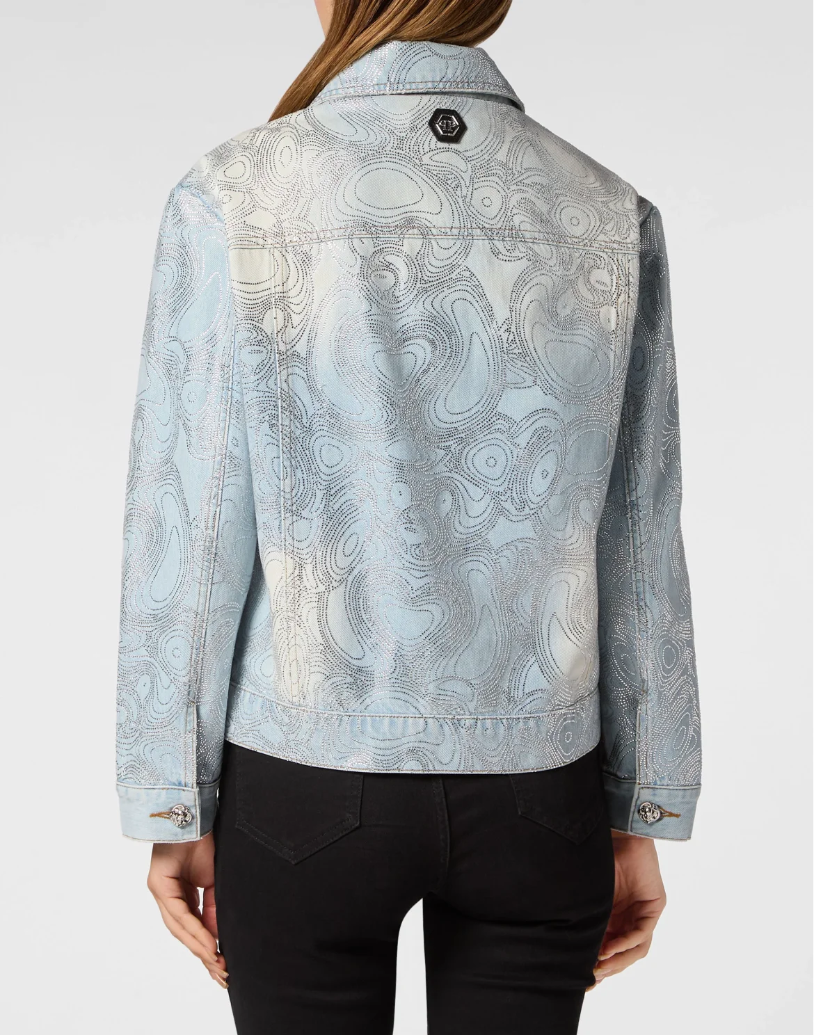 Denim Jacket Teddy Bear, цвет: Голубой