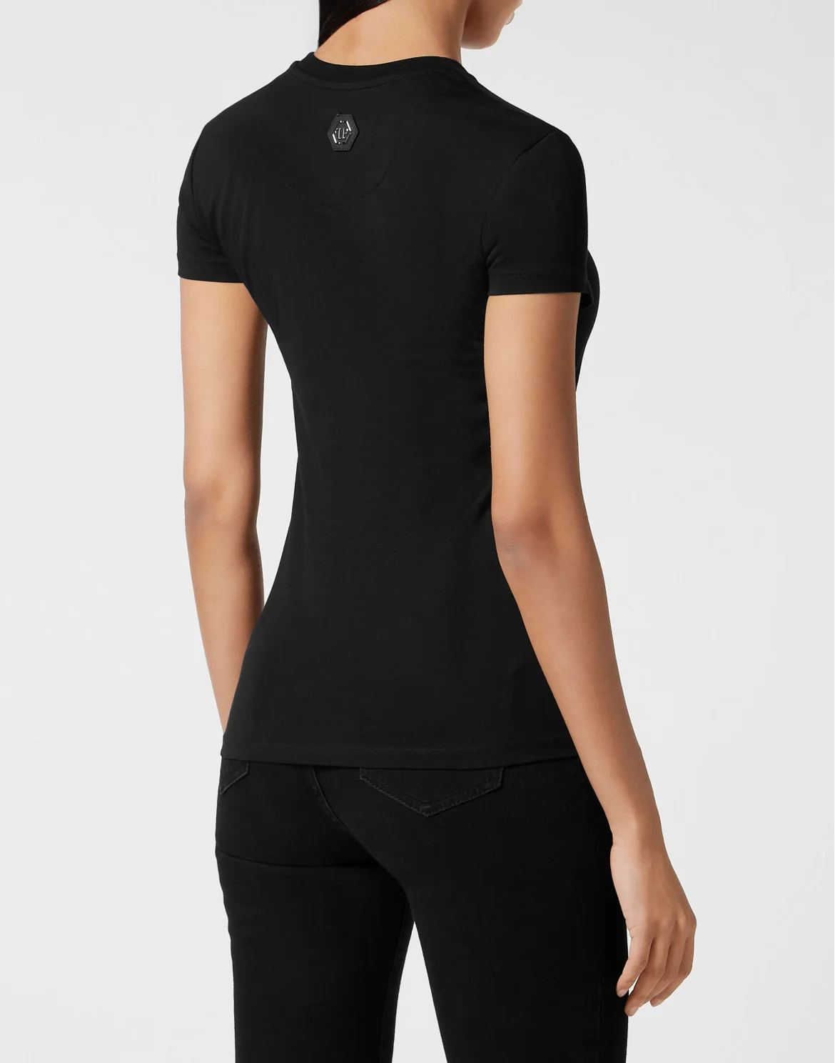 Sexy Pure T-shirt with crystals Philipp Plein TM, цвет: Черный