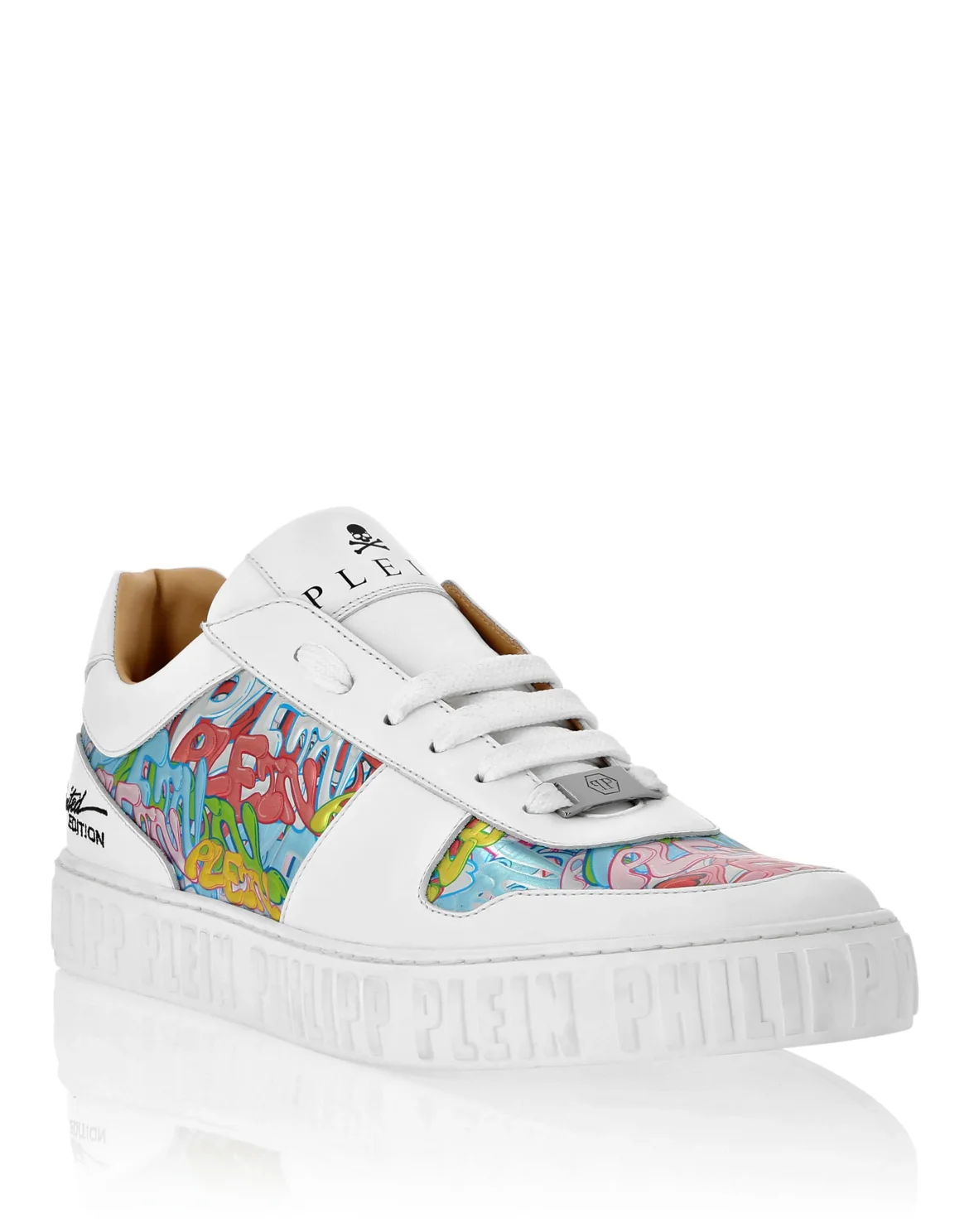 Notorious Lo-Top Sneakers Bombing Graffiti, цвет: Белый