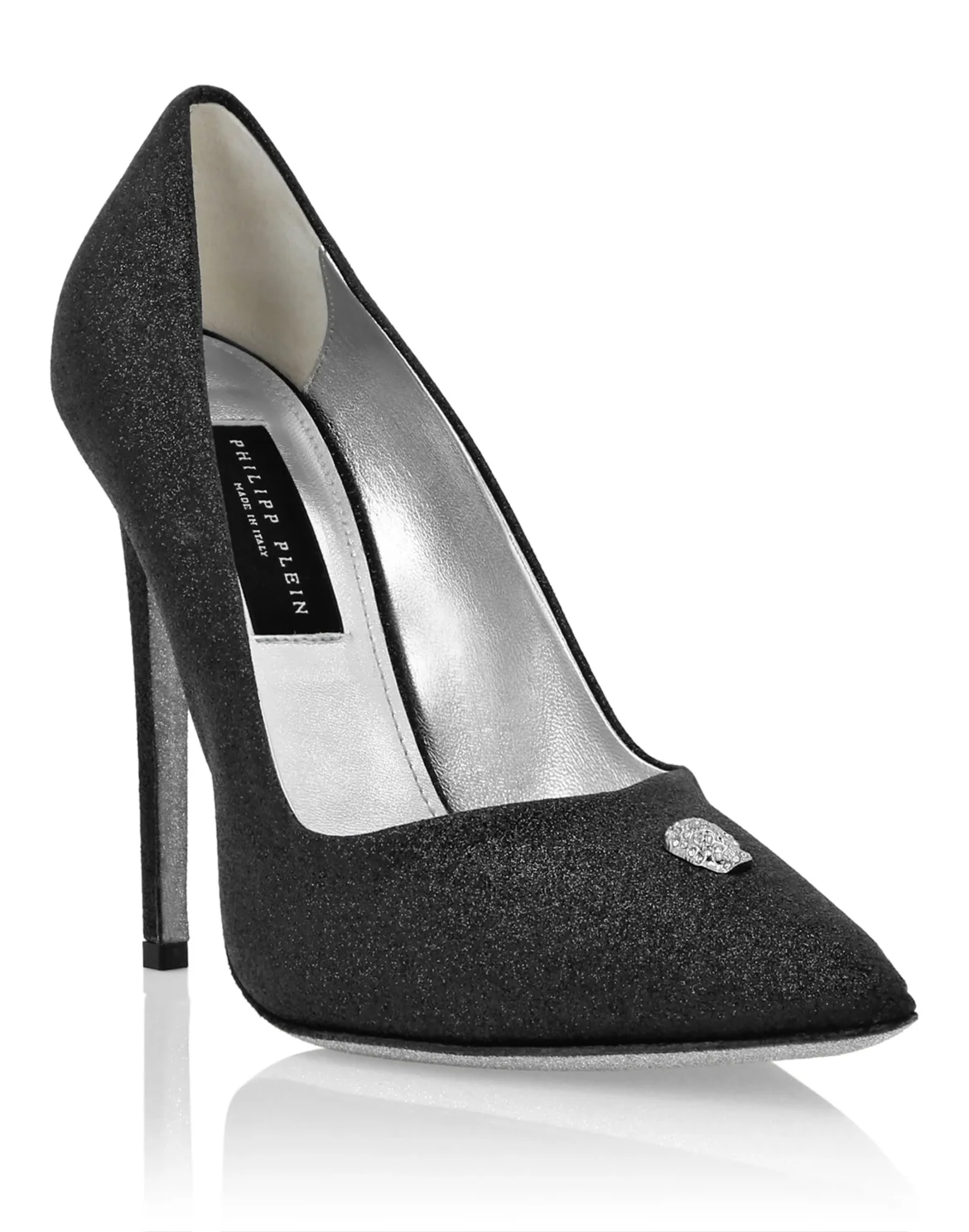 Glitter Decollete Pumps, цвет: Черный