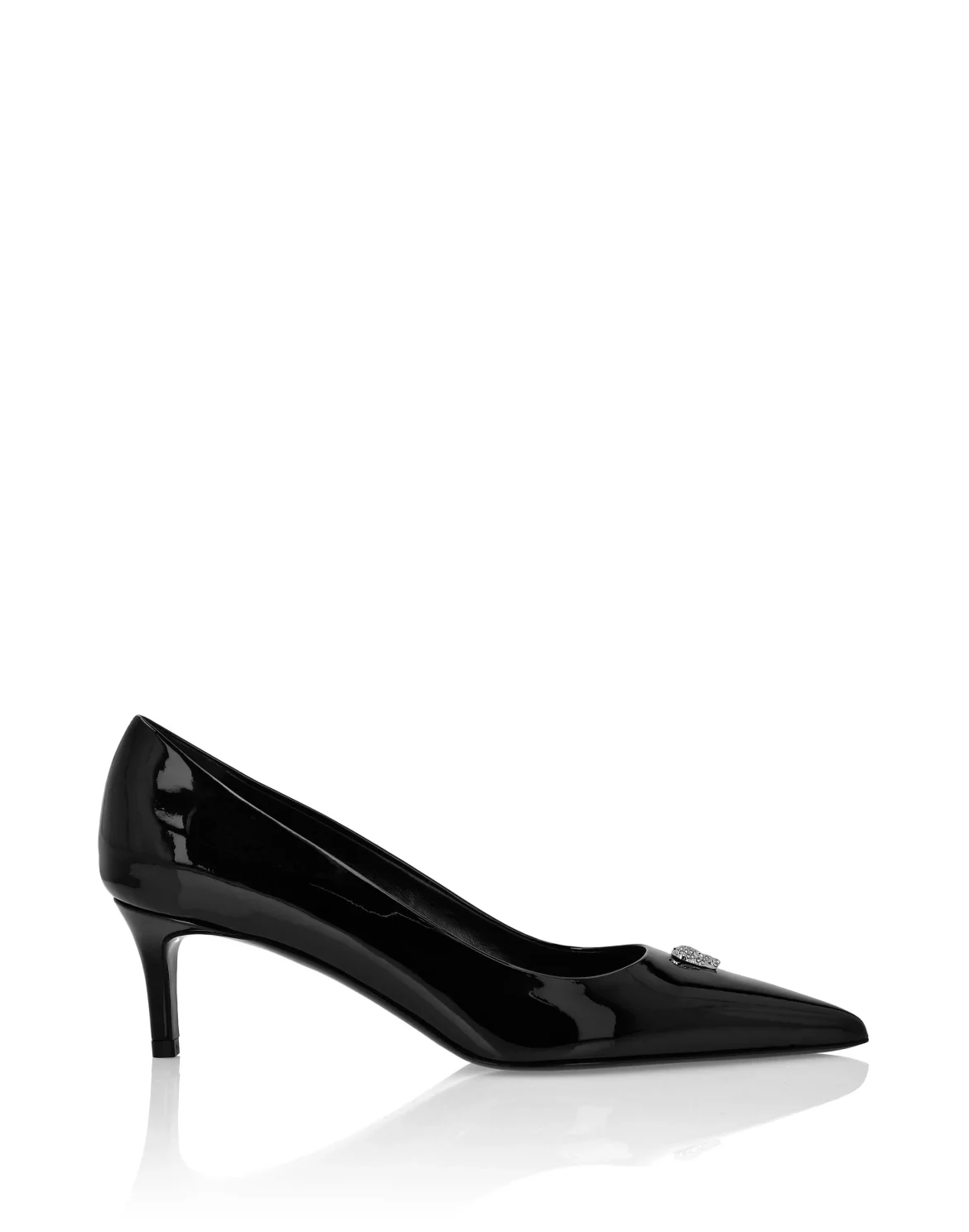 Decollete Low Heels Skull strass, цвет: Черный