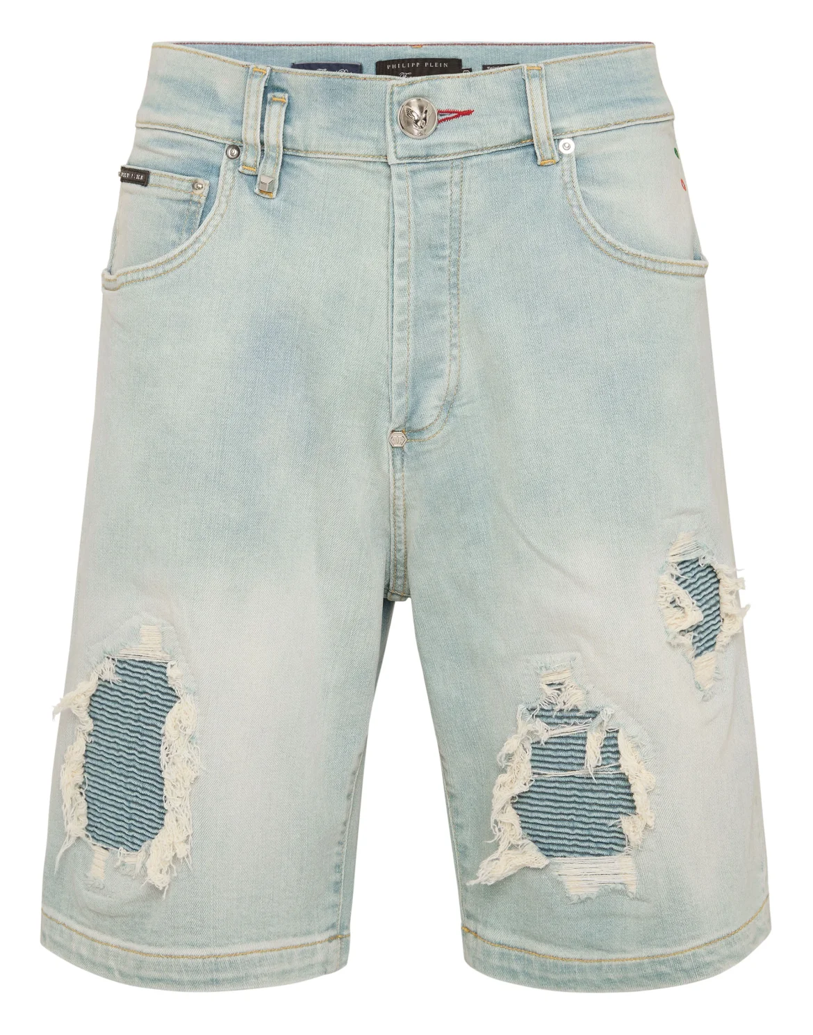 Denim Shorts Formentera Distressed, цвет: Голубой