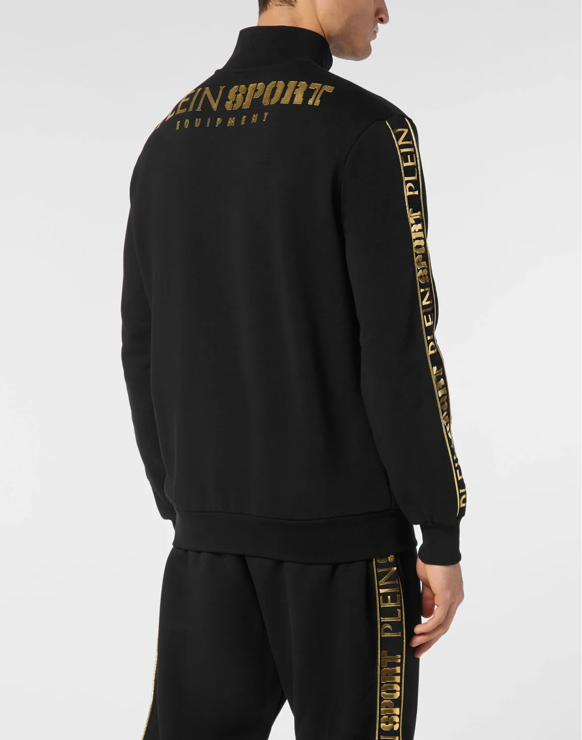 Tracksuit Sweatshirt Laminated, цвет: Черный