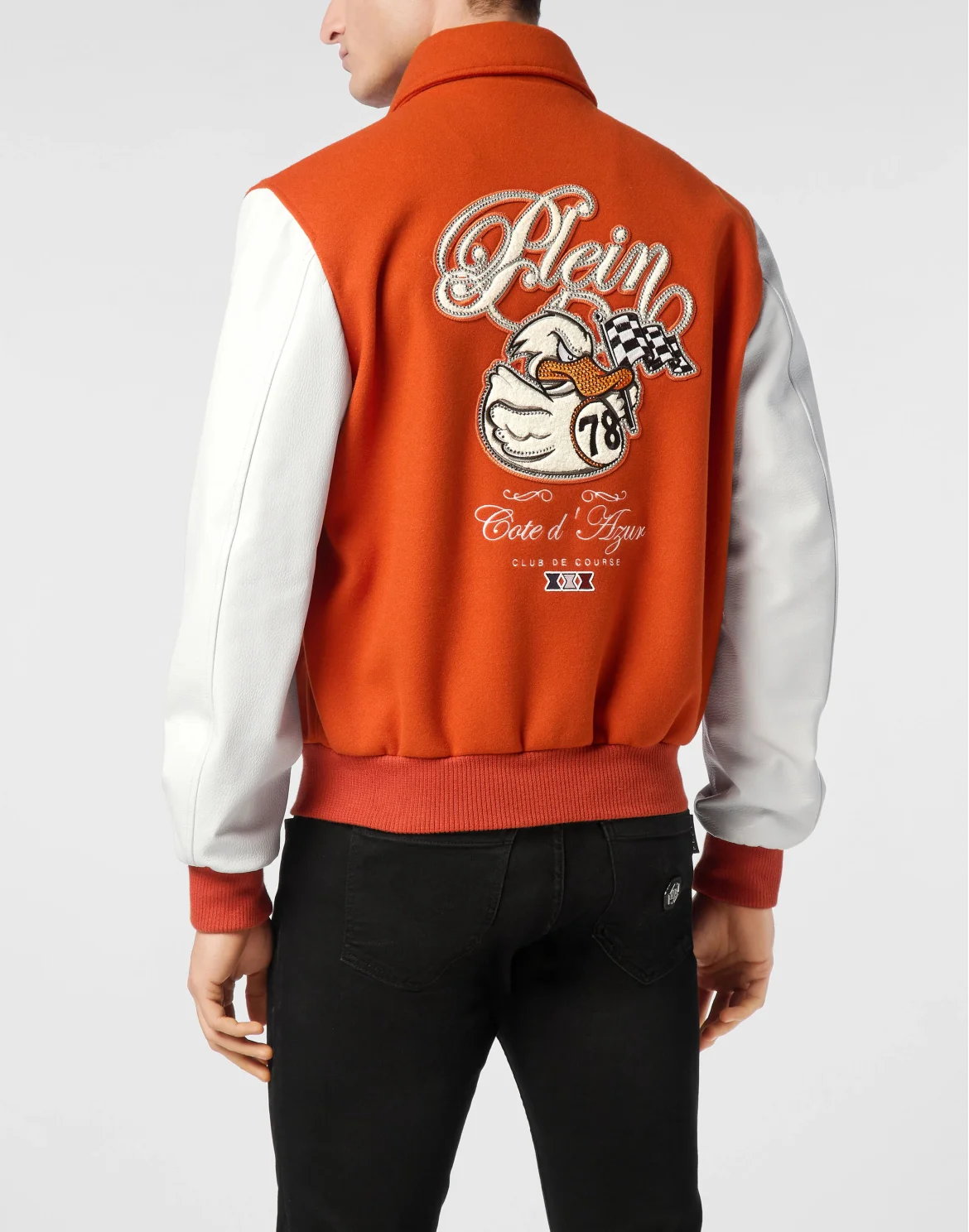 Coster College Bomber Jacket PP Duck, цвет: Оранжевый