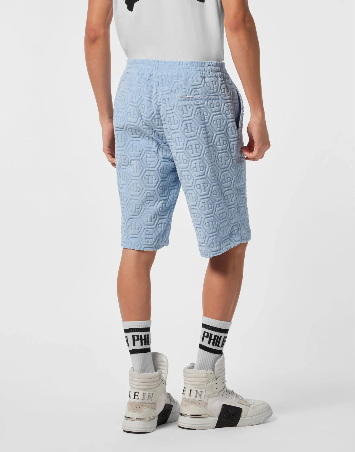 Short Trousers Cool Kid Fit Jacquard, цвет: Голубой