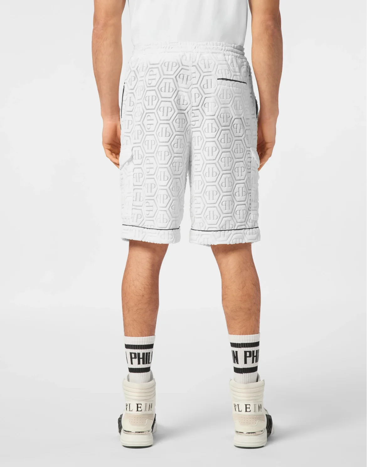 Short Trousers Monogram, цвет: Белый
