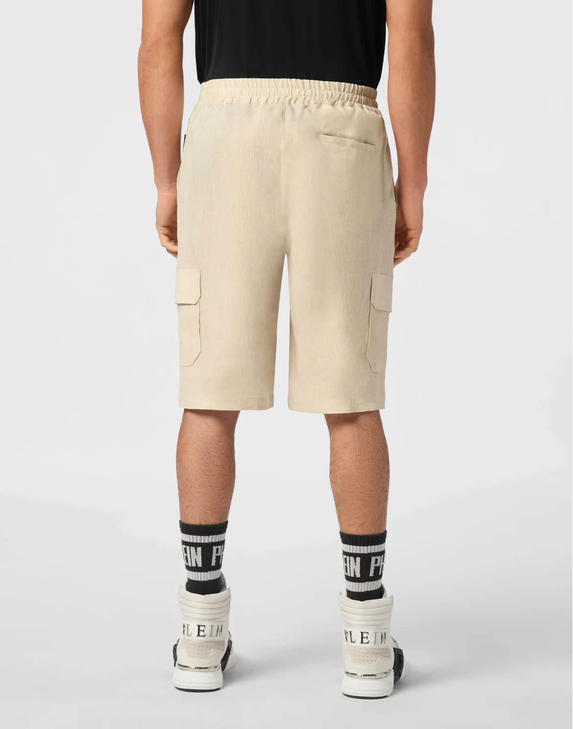 Linen Short Trousers Coolkid Cargo, цвет: Бежевый