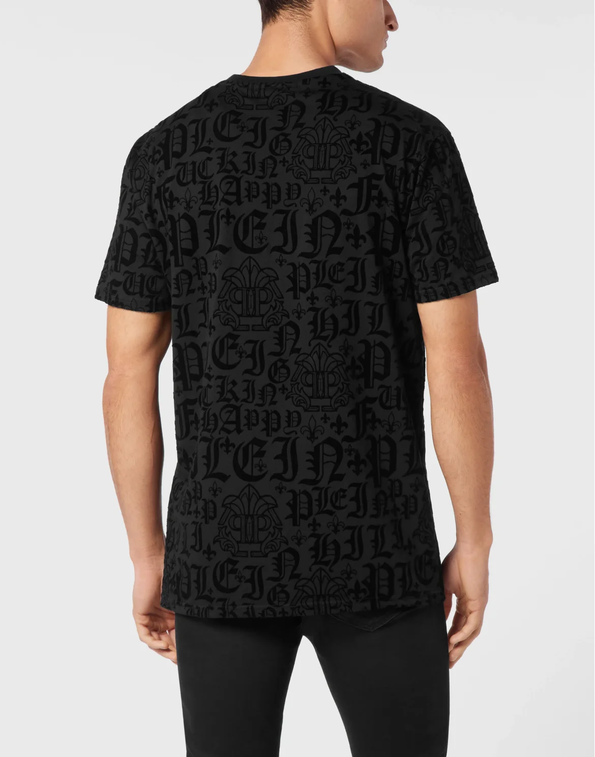 T-shirt Round Neck SS Gothic Plein, цвет: Черный