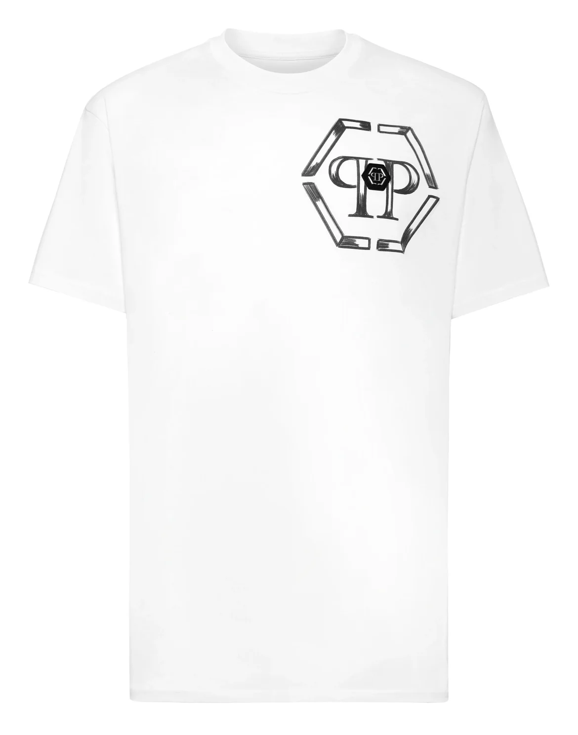 Jersey T-shirt Round Neck SS Hexagon, цвет: Белый