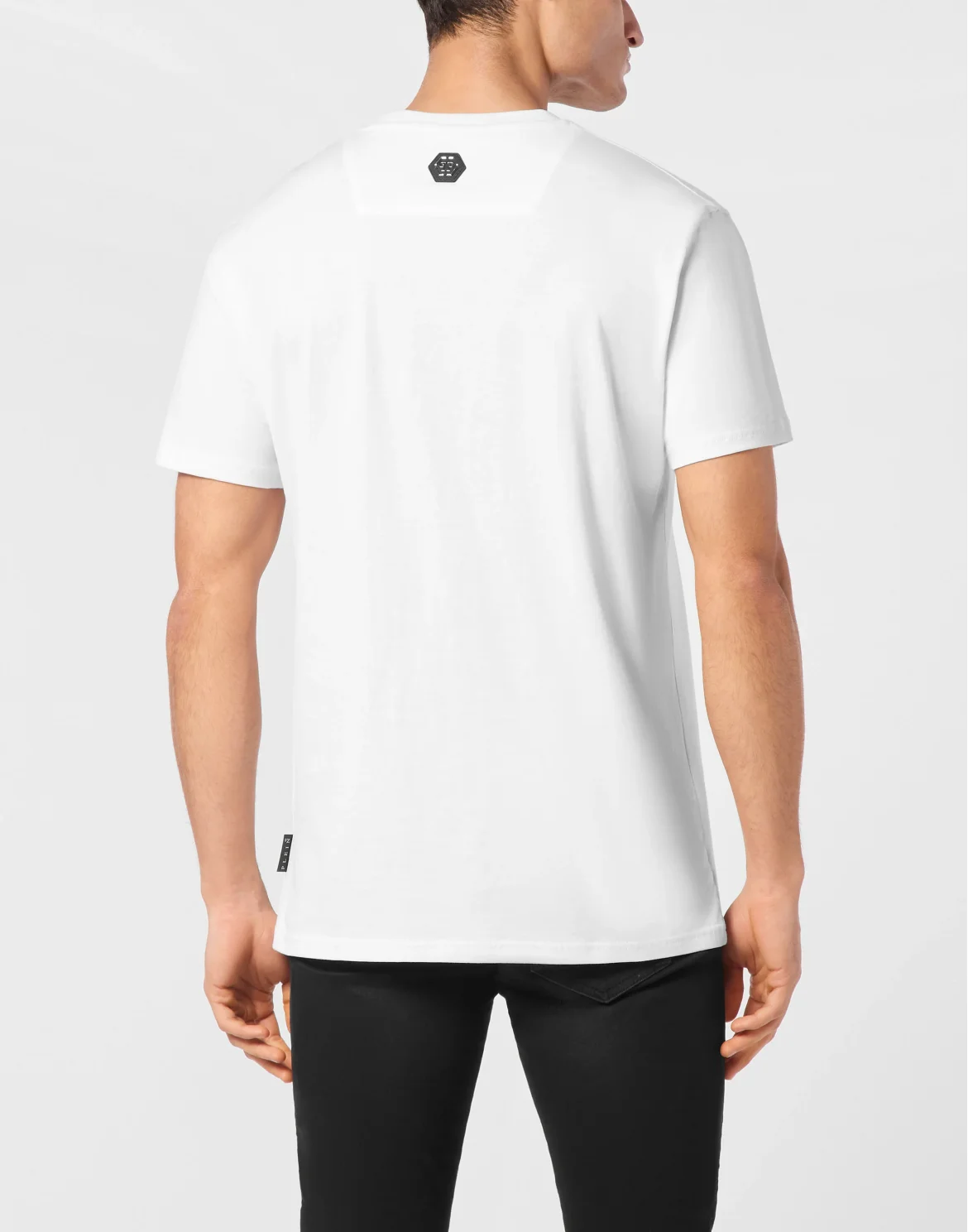 Jersey T-shirt Round Neck SS Strass Money Mouse, цвет: Белый