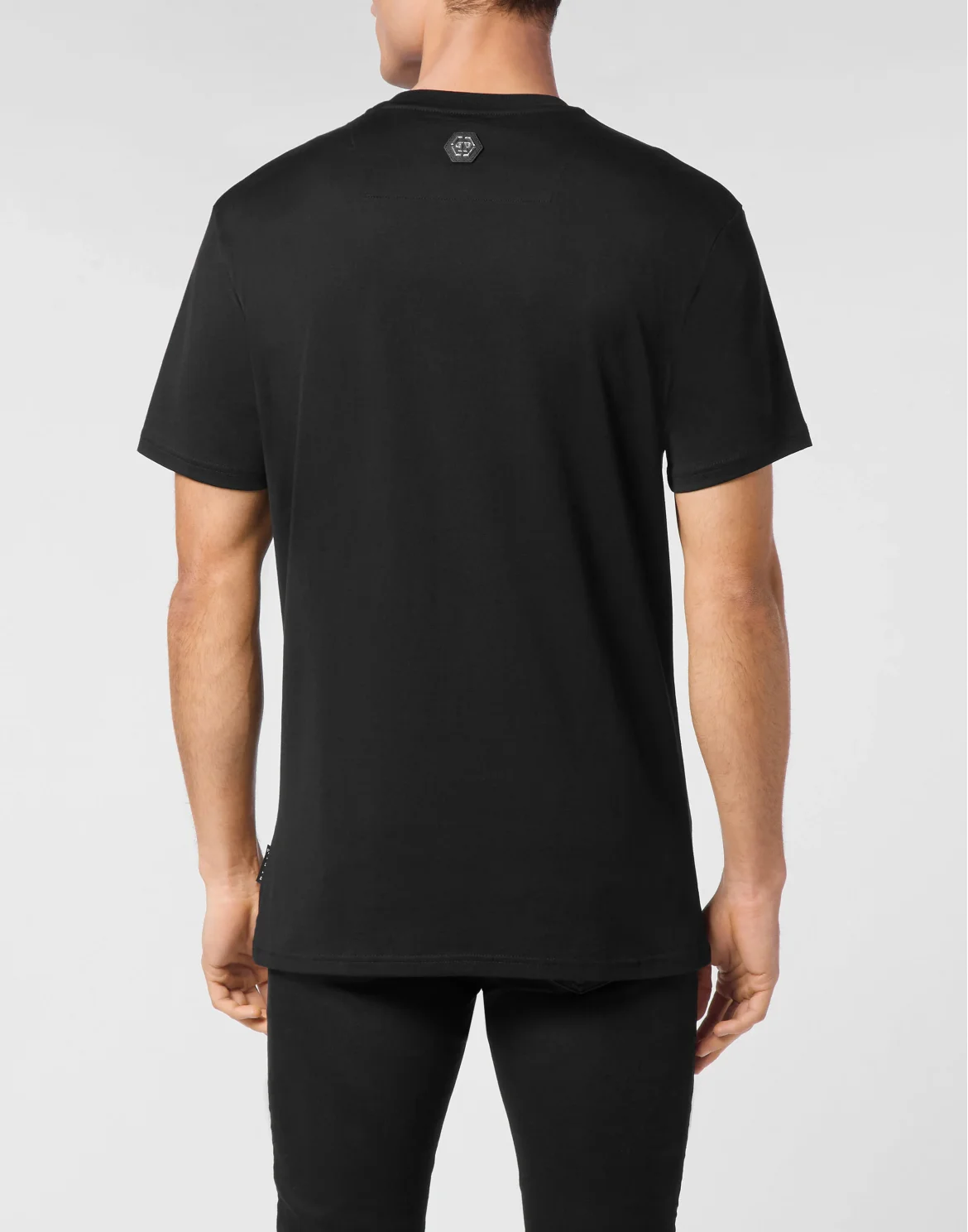 Jersey T-shirt Round Neck SS Strass Money Mouse, цвет: Черный