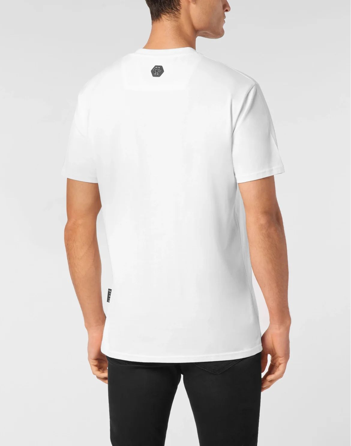 Jersey T-shirt Round Neck SS Strass Money Mouse, цвет: Белый