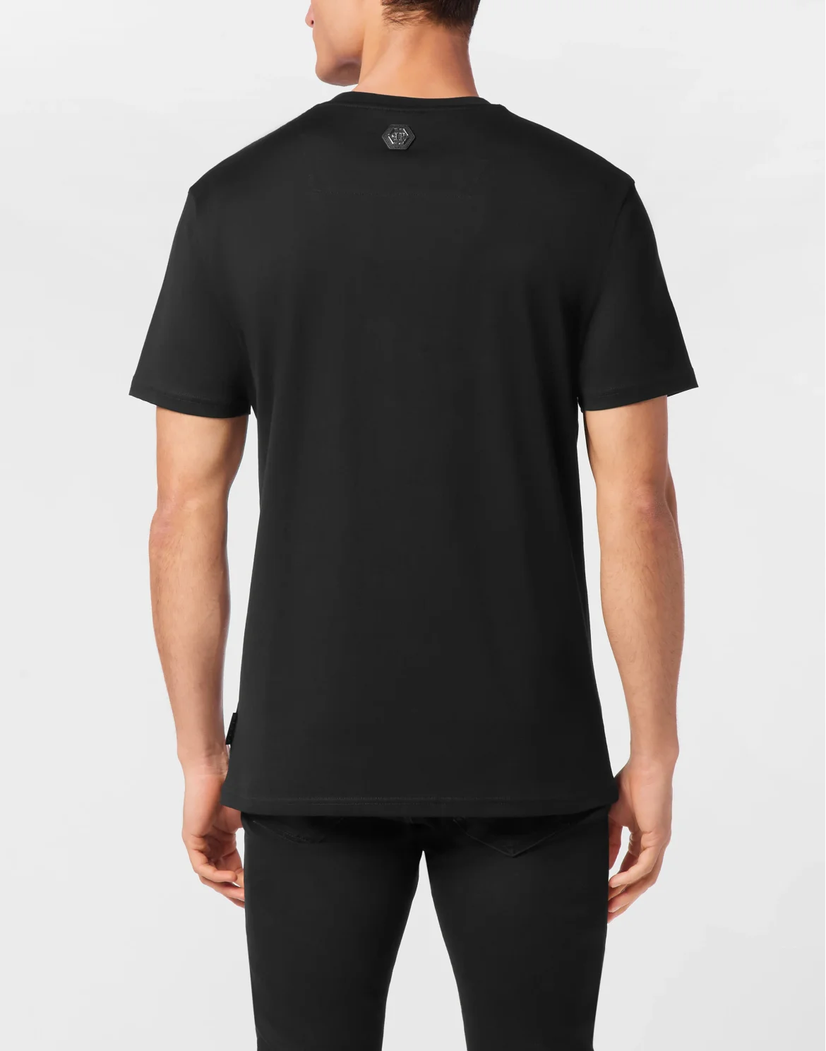 T-shirt Round Neck SS Tee Plein Duck, цвет: Черный