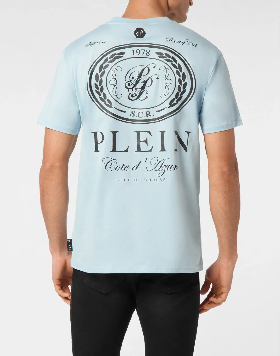 T-shirt Round Neck SS Club The Course, цвет: Голубой