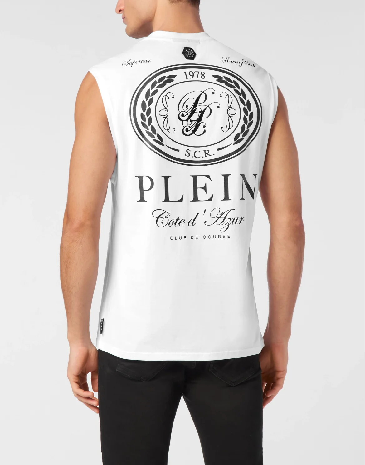 T-shirt Round Neck SS Club The Course, цвет: Белый