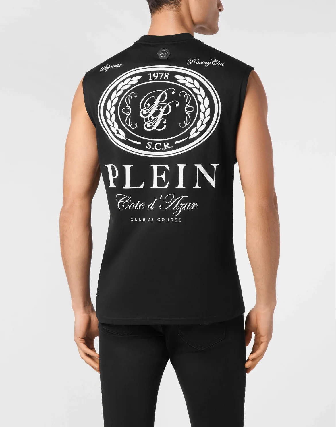 T-shirt Round Neck SS Club The Course, цвет: Черный