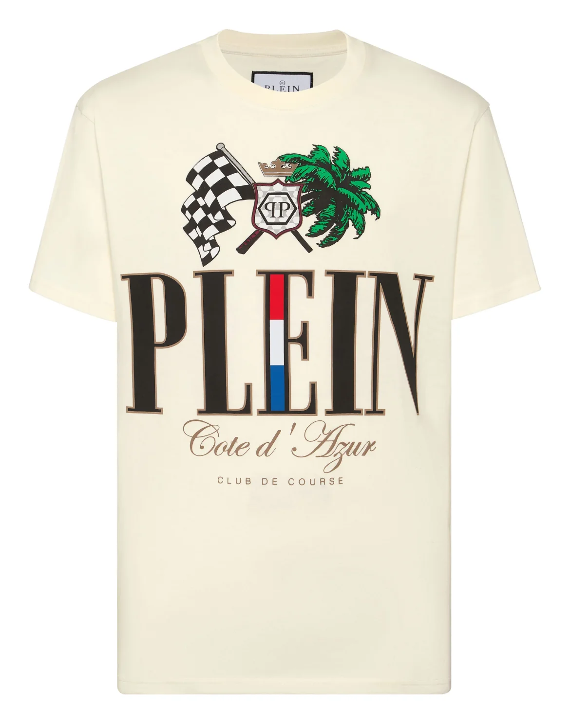 T-shirt Round Neck SS Cote D Azur Plam, цвет: Бежевый