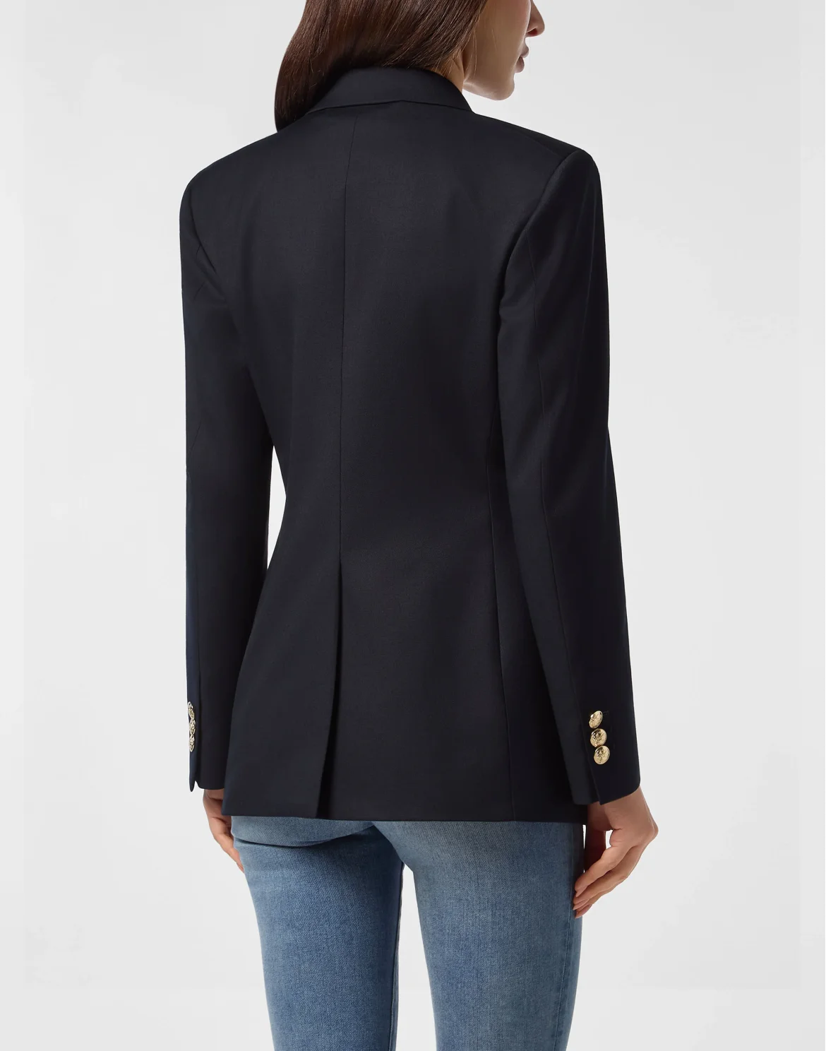 Double Breast Blazer, цвет: Синий