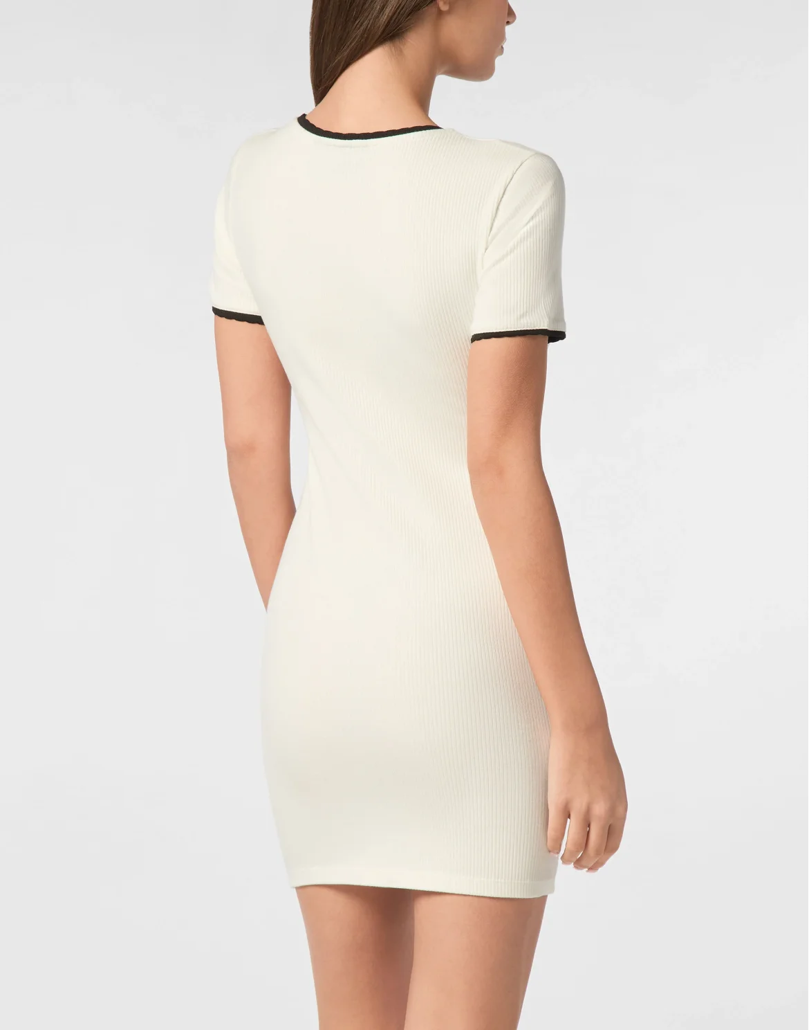 Short Dress Mini Sleeves, цвет: Бежевый