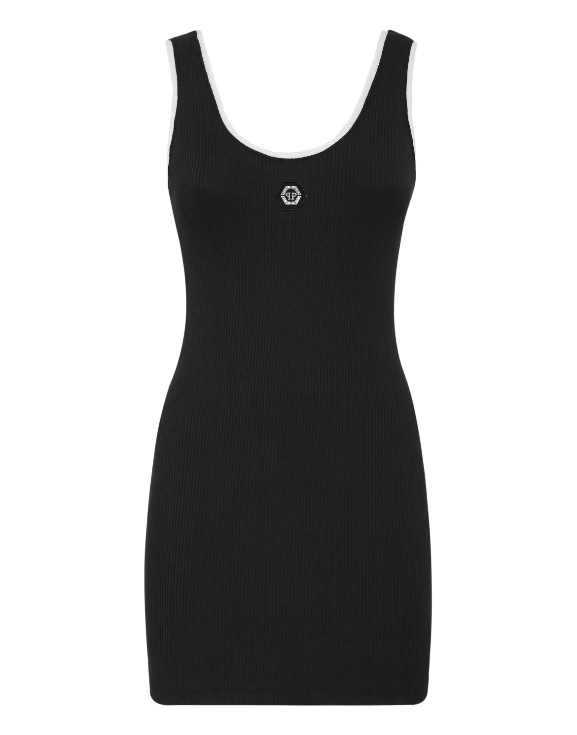Short Dress Rib, цвет: Черный