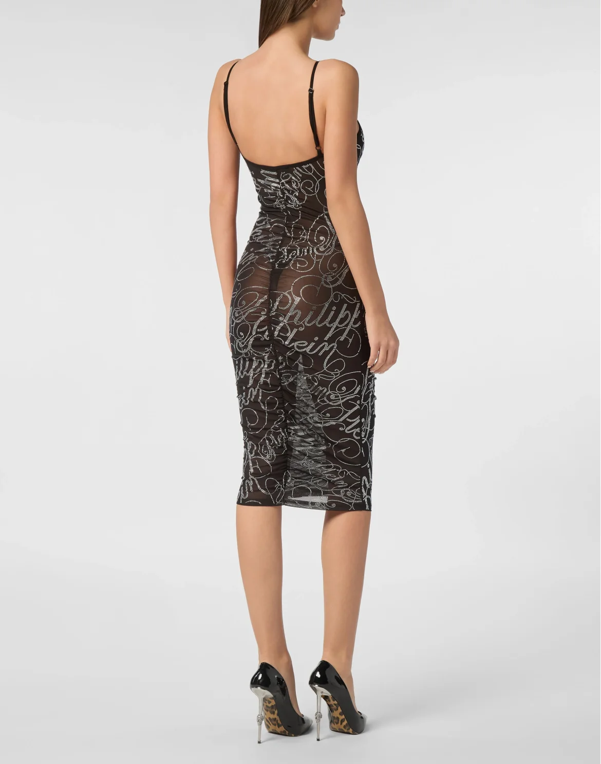 Midi Dress Signature, цвет: Черный