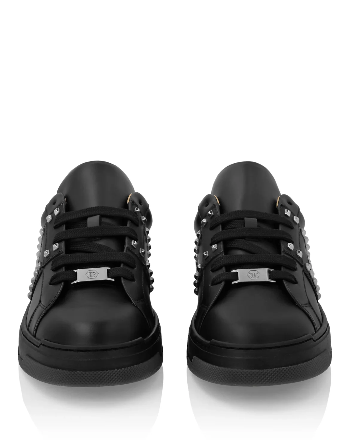 Low-Top Sneakers, цвет: Черный
