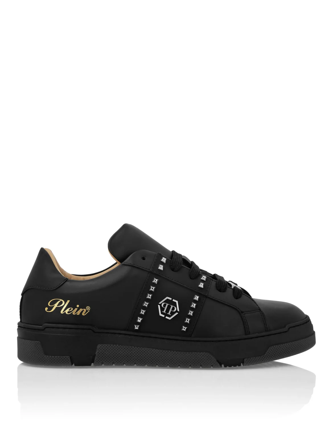 Low-Top Sneakers, цвет: Черный